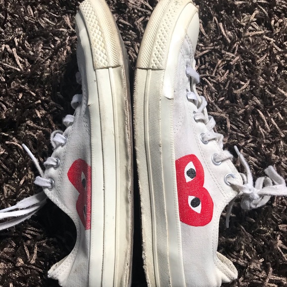 Comme des garçons converse size 8 - Picture 4 of 6